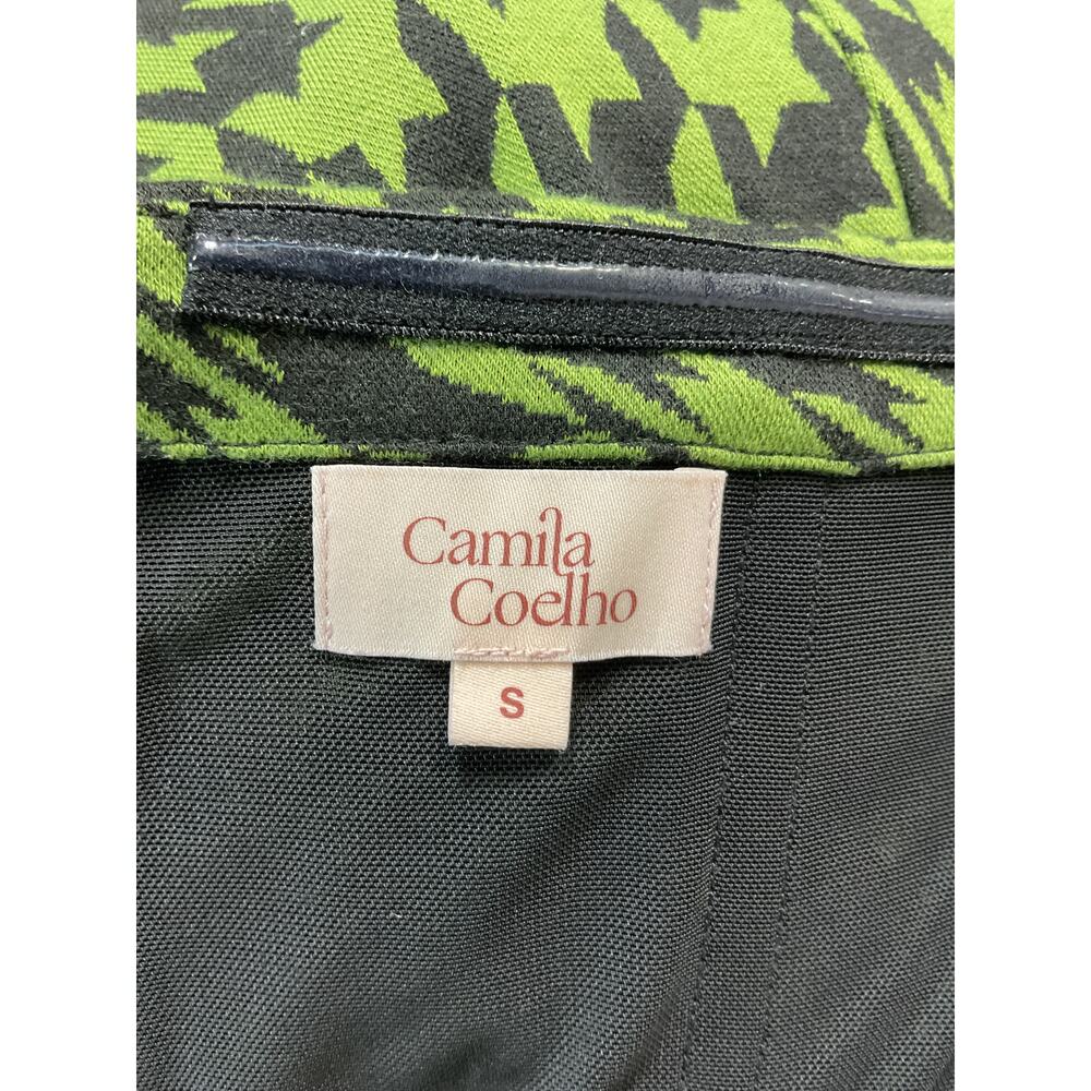 Camila Coelho 'Rayna' Green V Cut Out Mini Dress Size S - Picture 4 of 5